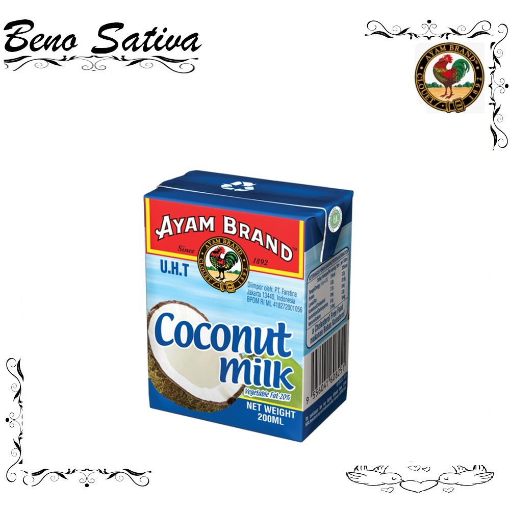 

Santan Kelapa Ayam Brand 200 ml