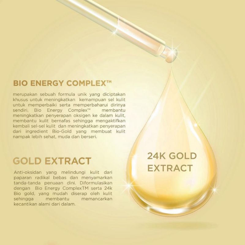 (Original 100%) Bio Essence Bio Gold 24K Gold Water 100ml / Bio Essence Gold Water