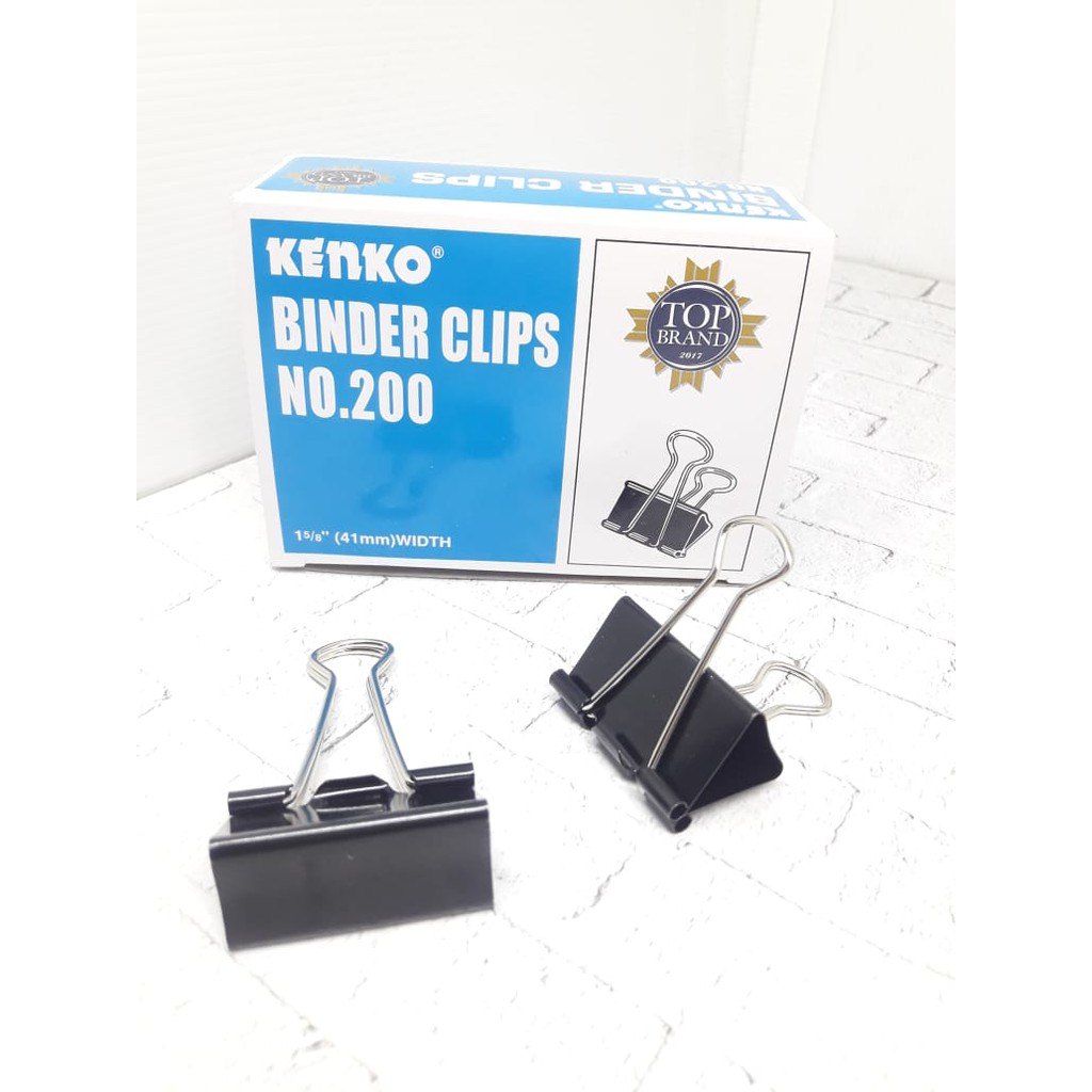 

KENKO Klip Foldback Penjepit Kertas Binder No. 200