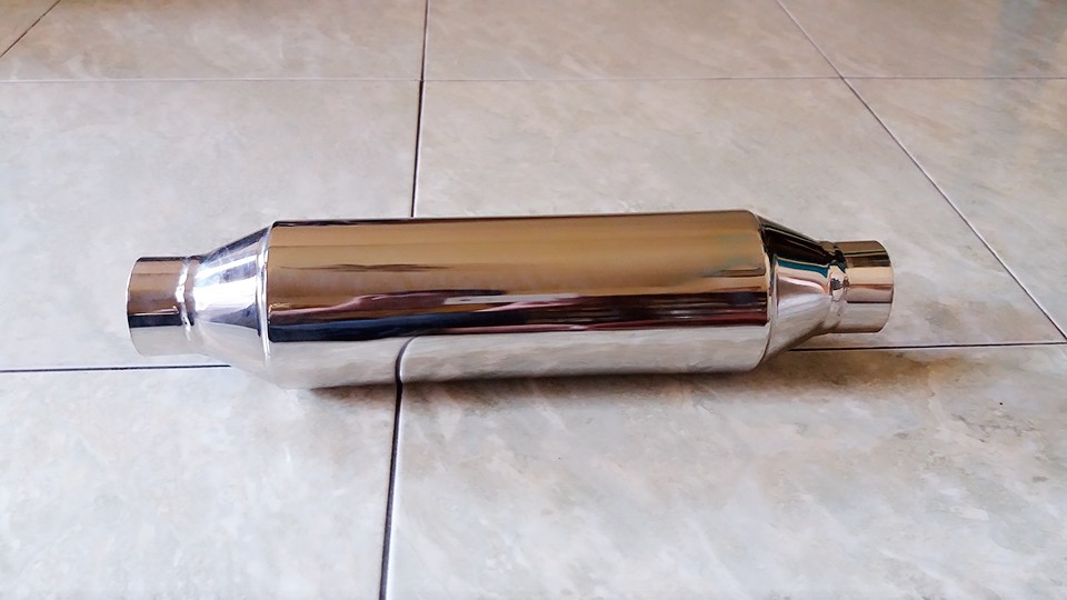 KAPSUL RESONATOR SCOT MOBIL STAINLESS STEEL