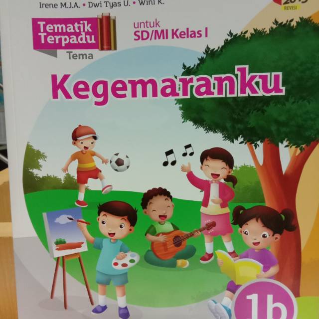 Buku Tematik Terpadu SD kelas 1b Kegemaranku