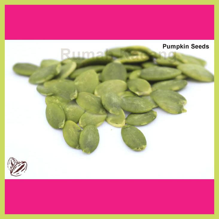 

PUMPKIN SEED (BIJI LABU KUPAS) OVEN / MATANG NATURAL 500GR