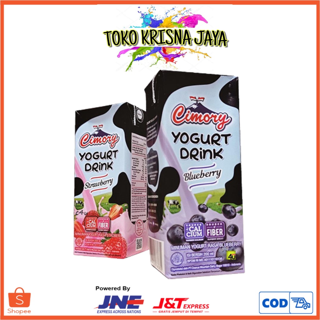 

CIMORY YOGURT DRINK BLUEBERRY | STRAWBERRY NETTO 5 PCS X 200 ML