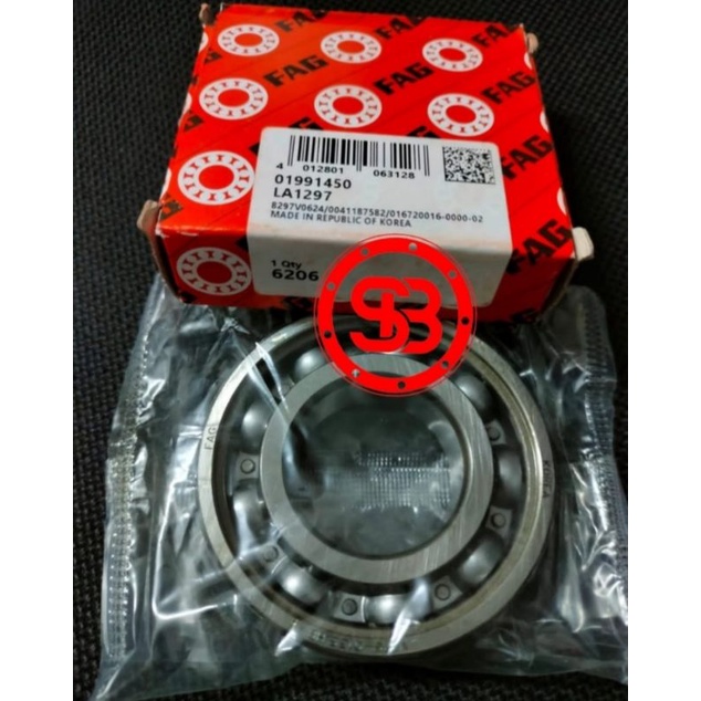 BEARING 6206 / 6206 C3 FAG ORIGINAL