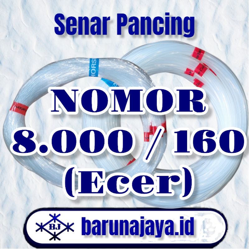 1Roll Senar Pancing - Senar Potong Rumput No. 8000