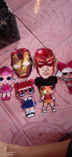 Terlaris Seqiun 2 Led Lol Dan Marvel 15 X 10 Cm