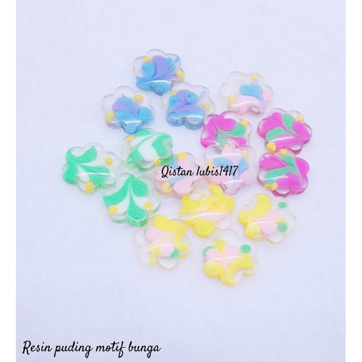 Resin puding