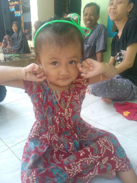 Batik Couple Anak Gentong Warna