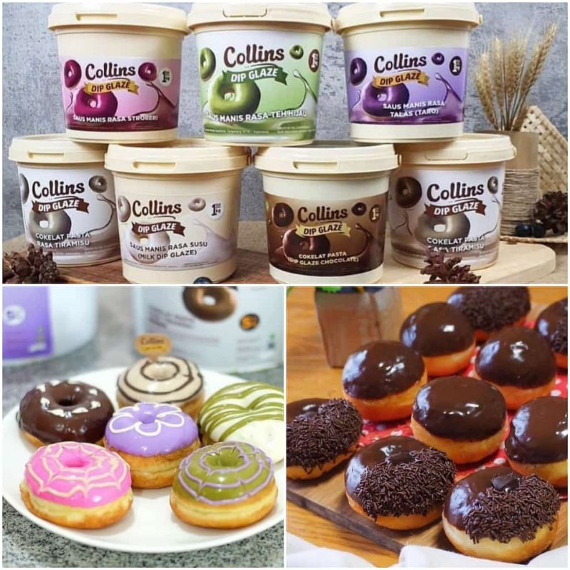 

selai collins berbagai rasa