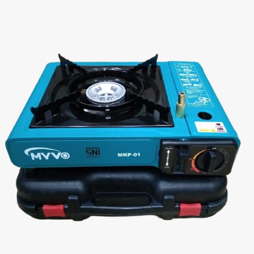 PAKET Kompor Gas Portable MYVO Kompor Gas SIMPEL 2 in 1 FREE PANGGANGAN PROMO