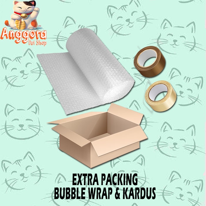 Extra packing bubble wrap &amp; Kardus