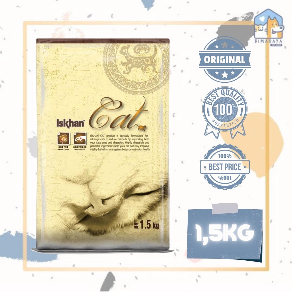 ISKHAN CAT ALL STAGE 1,5KG FRESHPACK