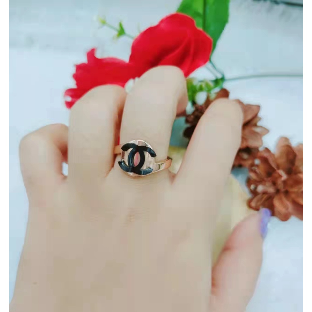 Cincin Titanium Permata Perhiasan Fashion Jewellery 1237-1238