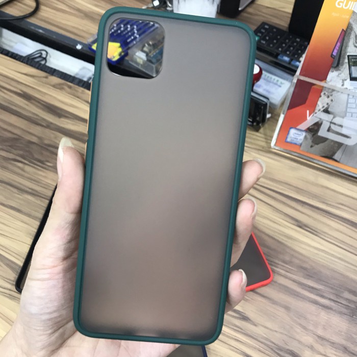 PREMIUM HYBRID CASE BLACK DOVE ANTI PECAH FOR REALME C11