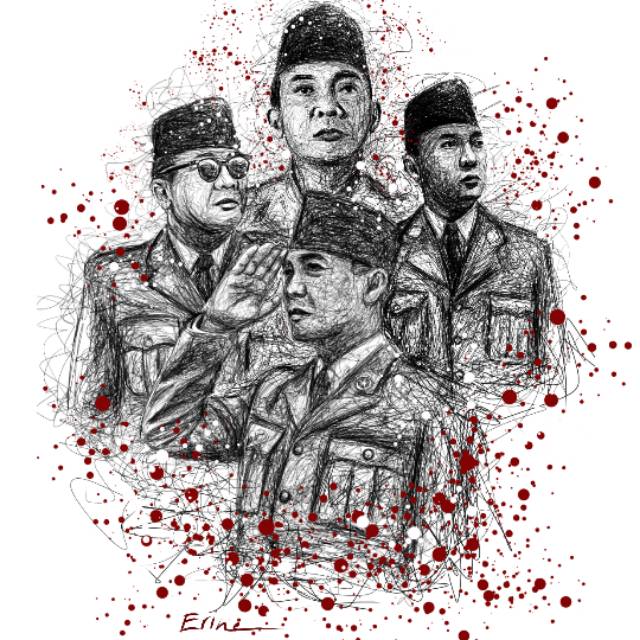 Jasa Lukis wajah digital/Edit Foto Scribble [TANPA ONGKIR]