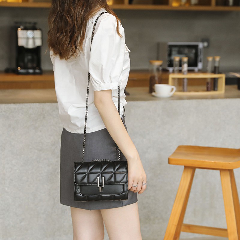 [BISA COD] Tas Selempang Slempang Rantai Bahu Pesta Kondangan Sling Bag Kekinian Fashion Wanita Cocok untuk OOTD Korea Style