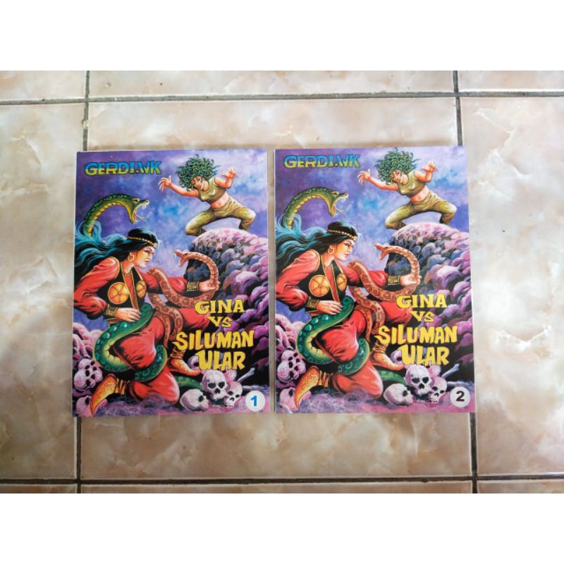 Komik Gina vs Siluman Ular (Cetak Ulang), karya Gerdi WK