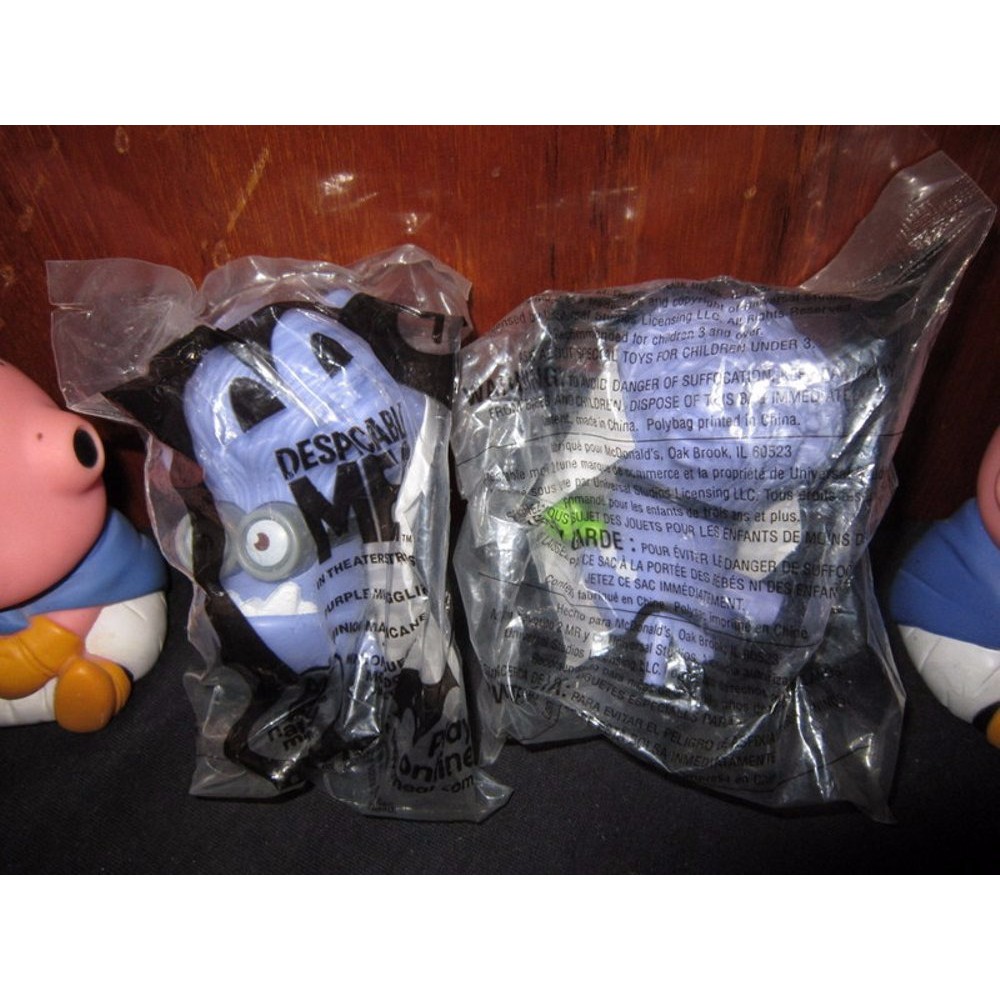 Mcdonald Happy Meal Despicable Me 2 Evil Minion set 2