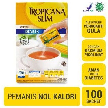 

tropicana slim swetener DIABTX ( 100 sachet )