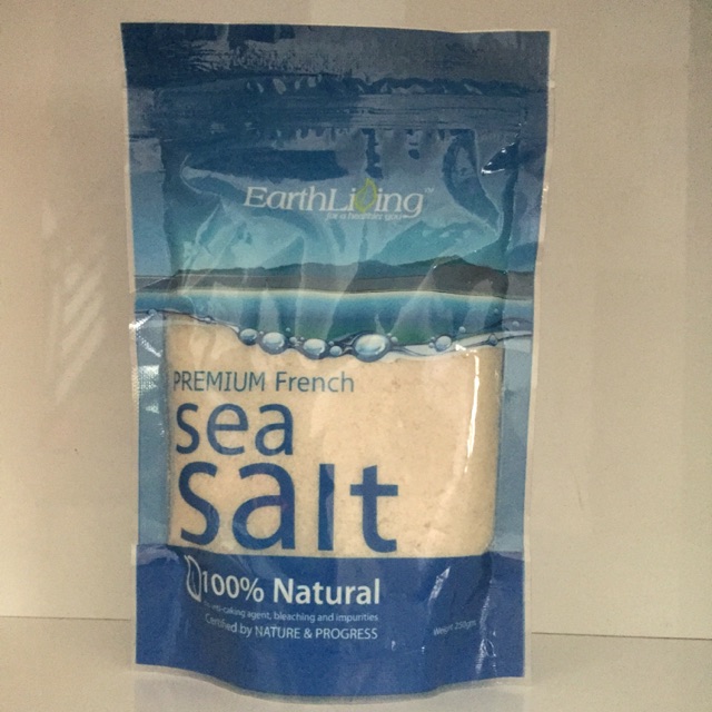 

Earth Living Natural progress French Sea Salt Coarse 250g