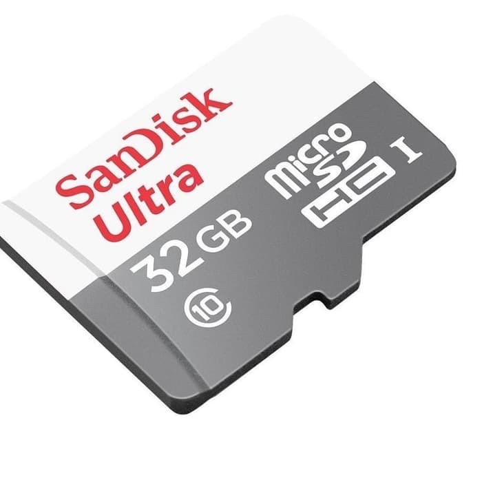 Kartu SD / Micro SD Sandisk 8GB / 16GB / 32GB Ultra Class 10 / 80MBps ORIGINAL GARANSI RESMI