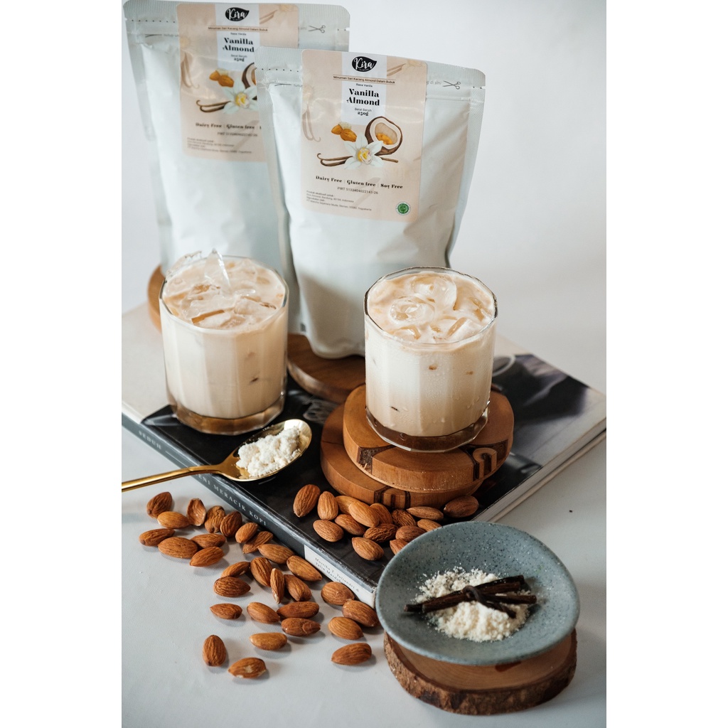 

Kira Almond - Vanilla Almond Powder / Susu Almond Bubuk Vanilla