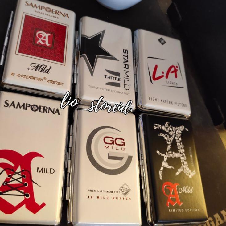 BIG SALE KOTAK TEMPAT WADAH PENYIMPANAN ROKOK MURAH PROMO