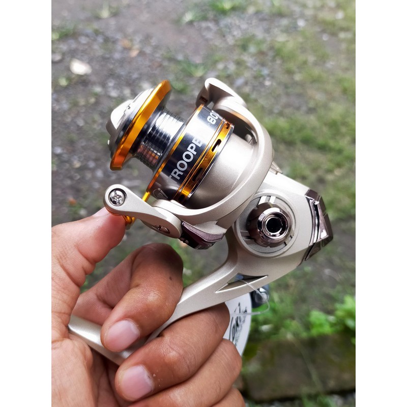 Reel Kecil Mini Exori Trooper 500 Untuk Tegek Ultralight Bagus Ringan Kuat Bisa COD