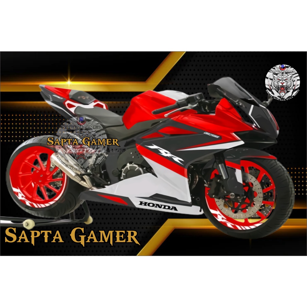 stiker custom decal cbr250rr motor custom stiker body motor cbr250r premium full body honda cbr stri