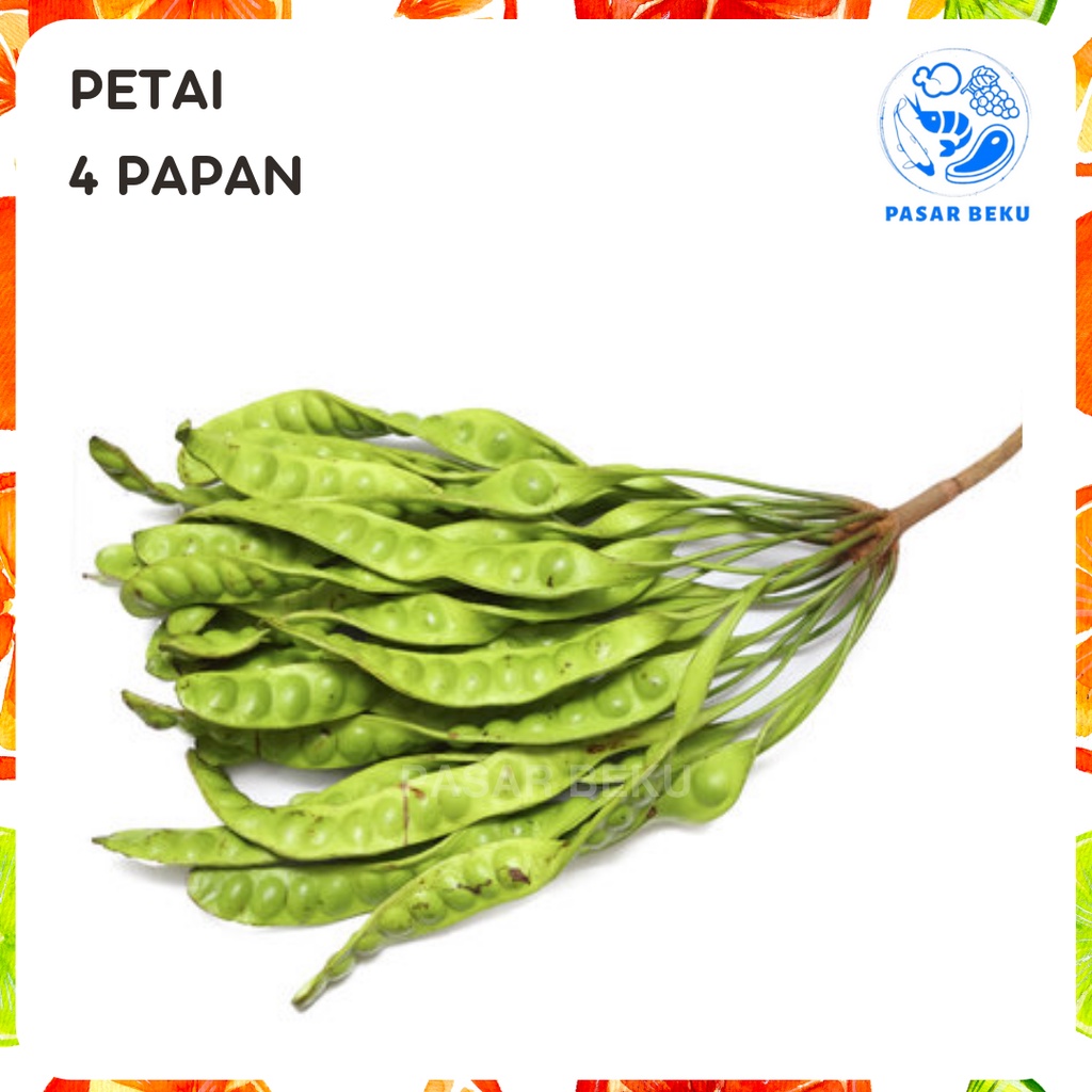 

Petai Kulit per 4 papan Sting Bean Eksotis Pasar Beku Padang