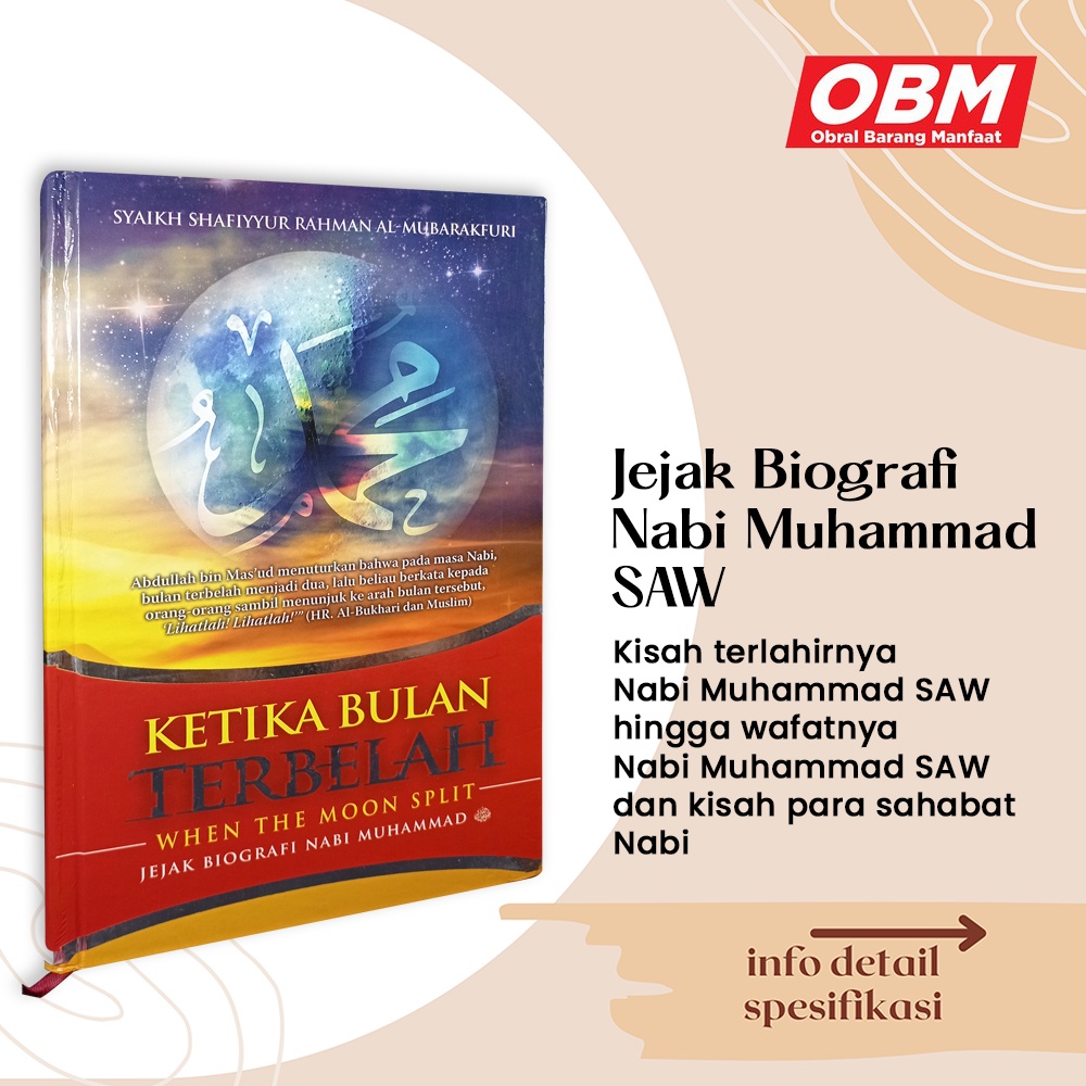 BUKU JEJAK NABI : KETIKA BULAN TERBELAH
