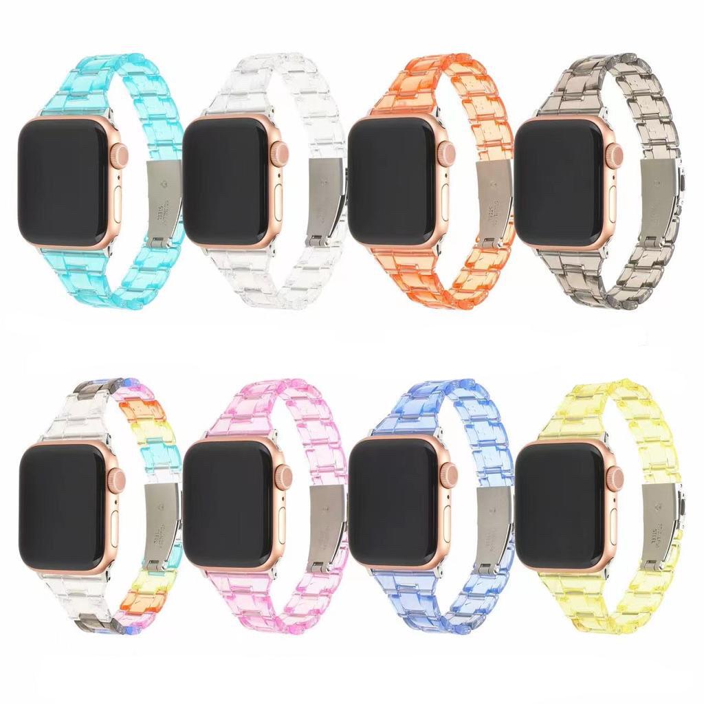 Strap Apple Watch Small Waist Transparan 38mm/40mm/41mm 42mm/44mm/45mm/49mm