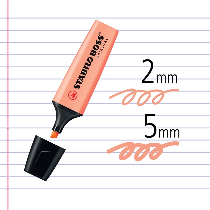 

STABILO SET 6 - BOSS Pastel Edition / Highlighter Original 6 pcs promo