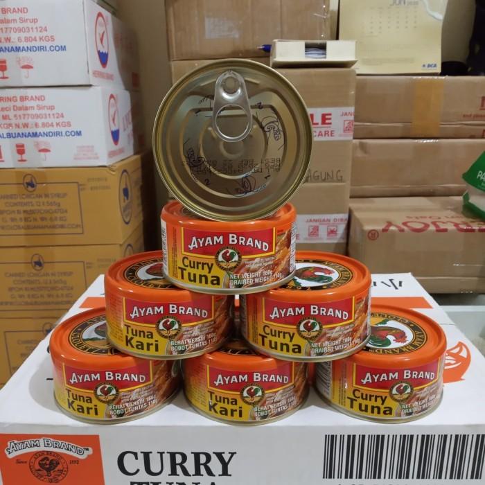 

Kaleng | Sarden Tuna Curry Ayam Brand 160G X 24 Kaleng / Tuna Kari 160G X 24Klg