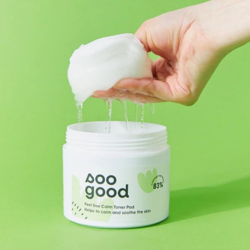 SOO GOOD Feel Soo Calm Toner Pad (70 Pads/ 170mL)