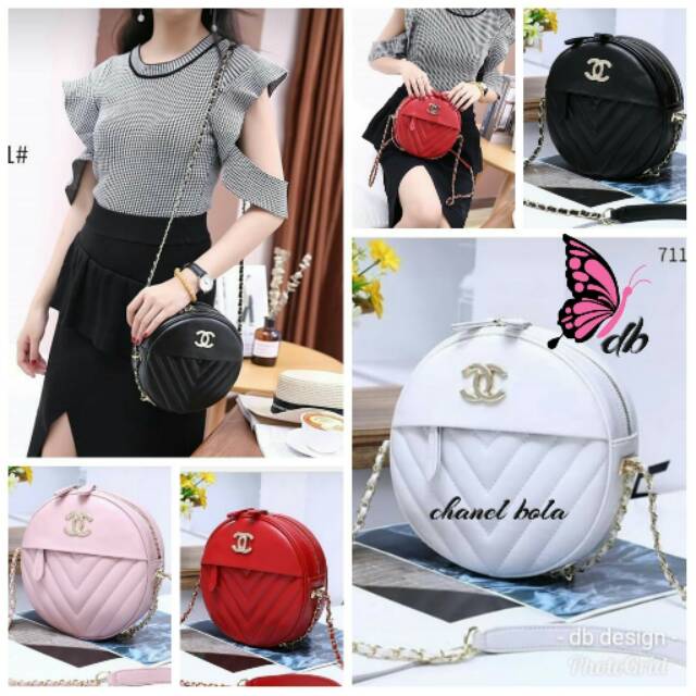 CHANEL SLING BAG / TAS SELEMPANG / SLING BAG / TAS WANITA / GROSIR TAS / HANDBAG / TAS 2018 / TAS