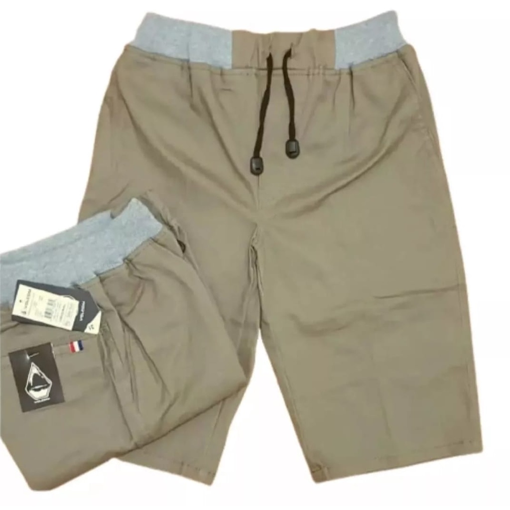 PROMO PAKET HEMAT 5 PCS CUMA 75 RIBU//CELANA CHINO PENDEK PRIA DEWASA//CELANA CHINO PINGGANG KARET//CELANA PENDEK PRIA TERMURAH//CELANA PENDEK PRIA TERBARU//CELANA PRIA MODEL TERBARU-5