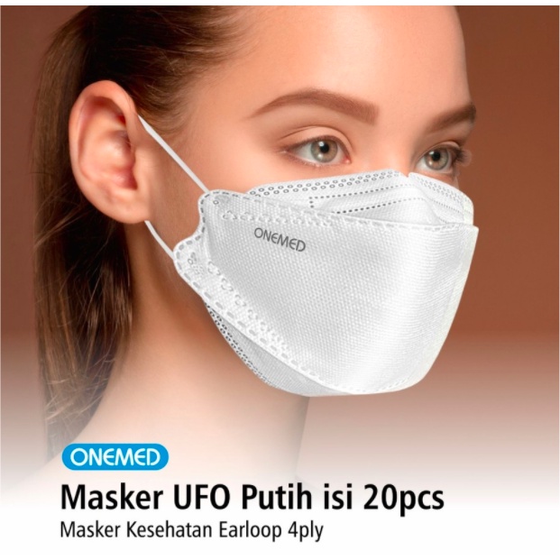 Masker KF94 Onemed Masker Medis UFO - Model Pokana Model Mouson