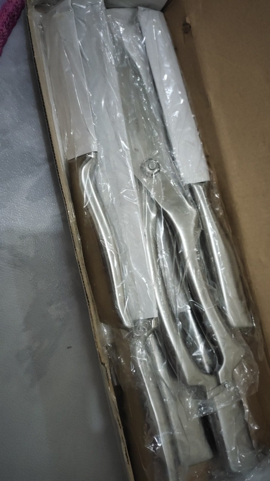 Oxone Ox-982 Master Knife Bamboo Block Pisau Set Ox982