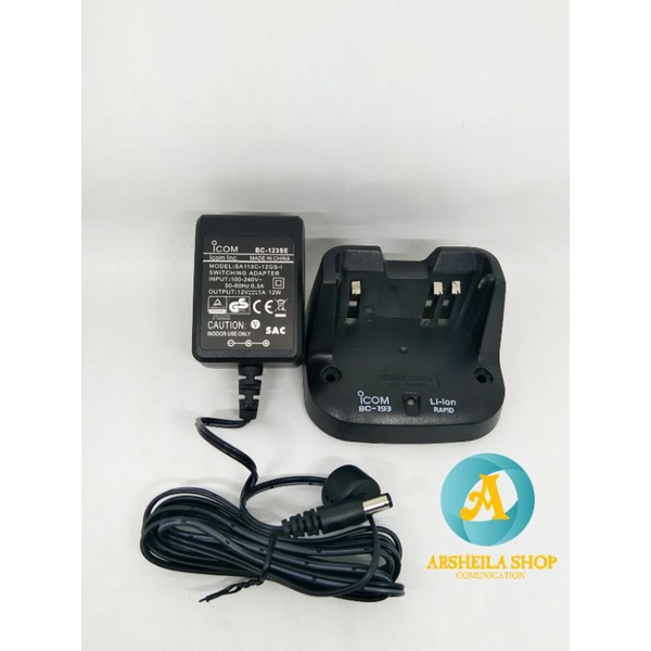 Charger ht icom v80 Bc 193 murah