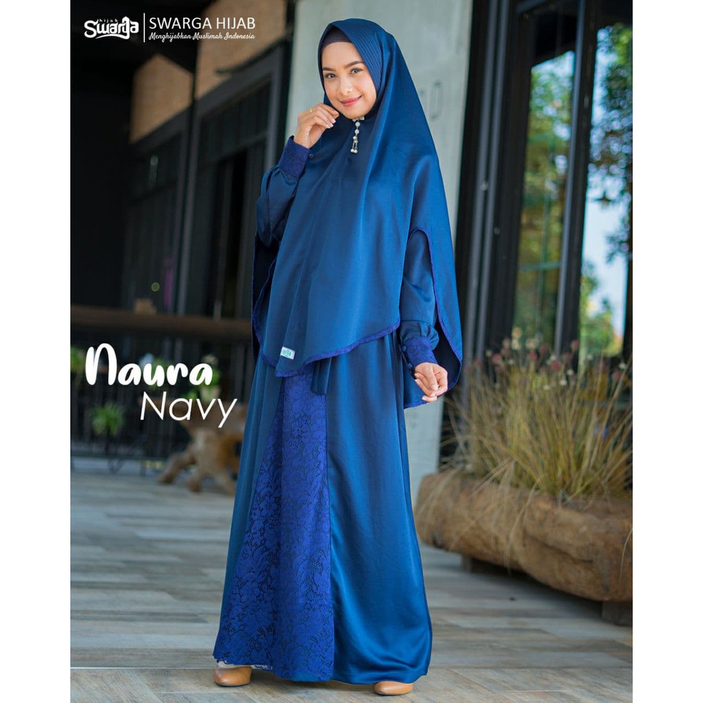 Gamis Naura Set Khimar