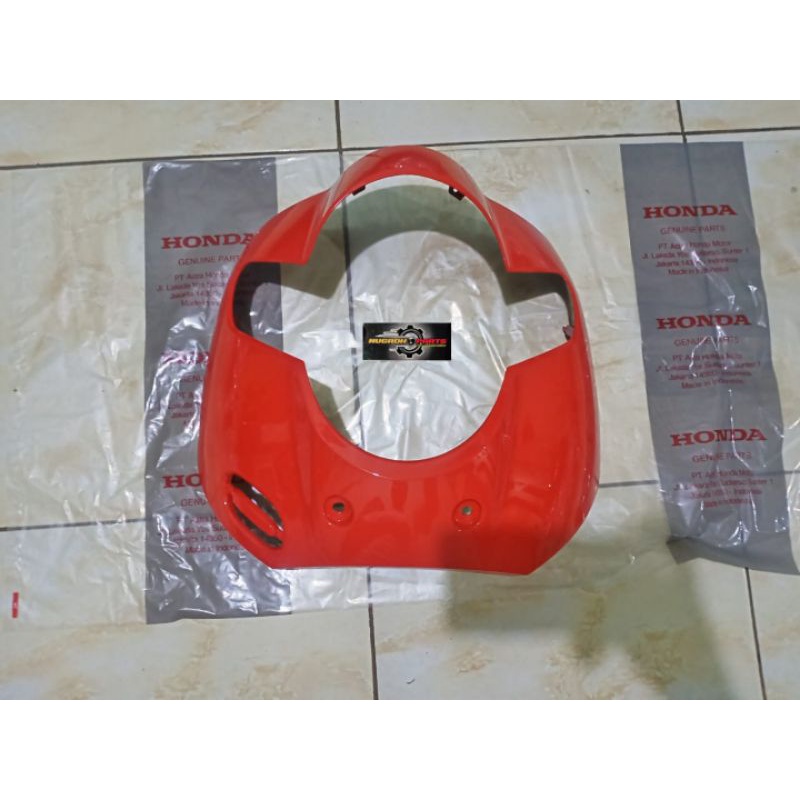 Cover Tameng Scoopy Esp Merah Glossy Original Honda