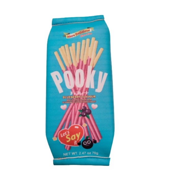 Kotak Pensil Lucu POOKY Pencil Case-POOKY BIRU MUDA