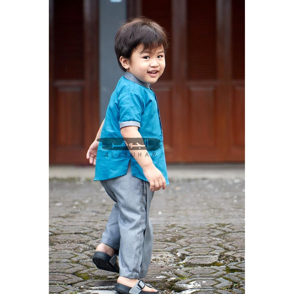 ORIGINAL ALJAUHAR Setelan Koko Celana Sarung Anak Bayi AlJauhar