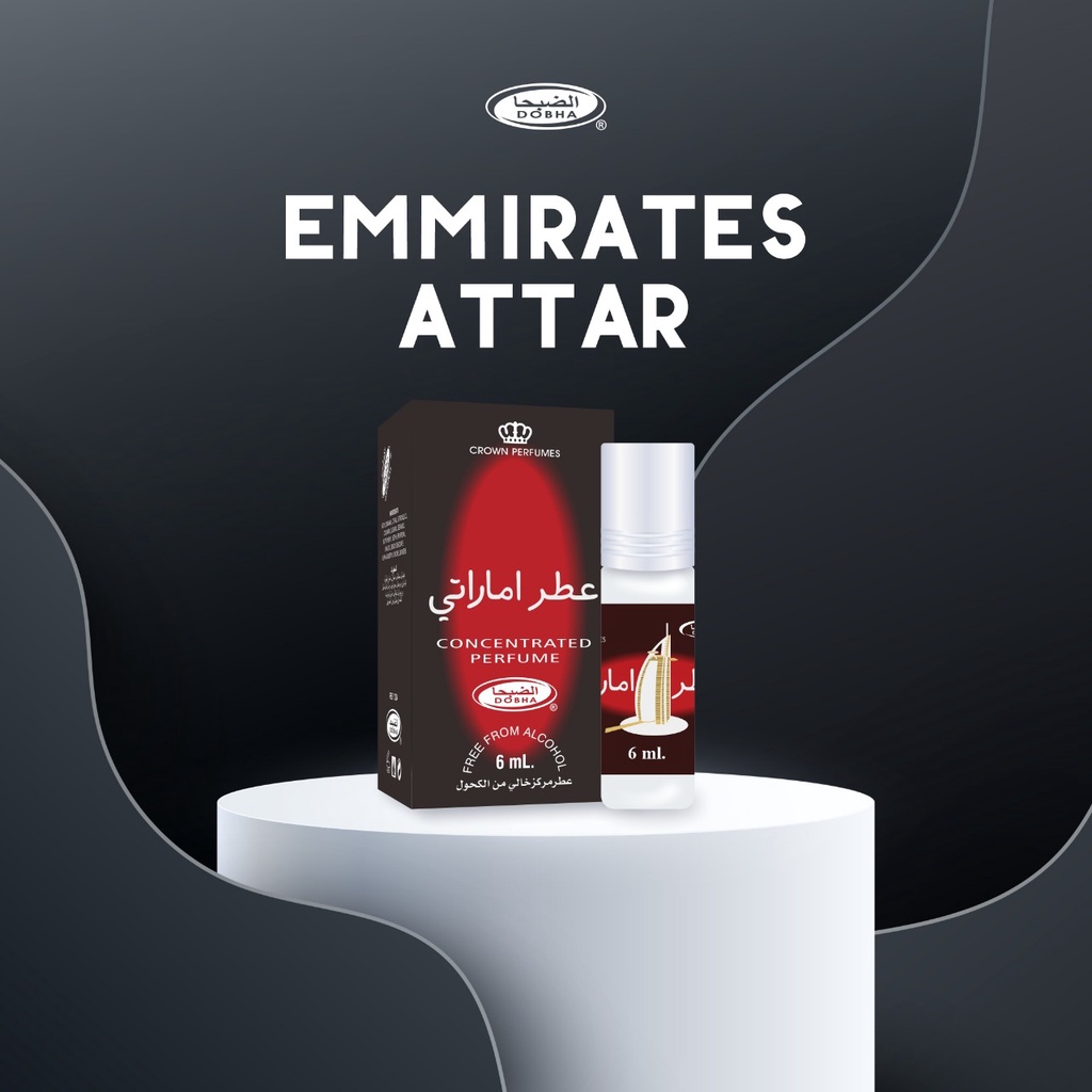 Dobha Parfum Emirates Attar Original - Parfum Pria