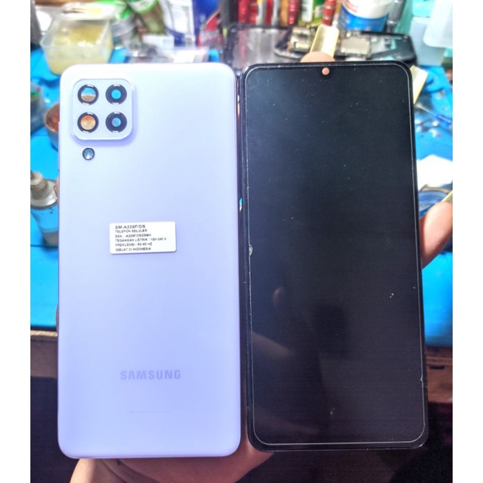 lcd samsung a22 4g original copotan
