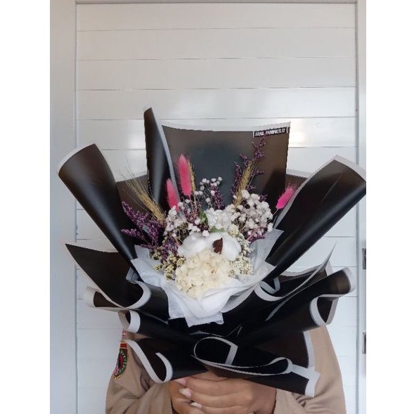 Dried flower buket/buket bunga kering