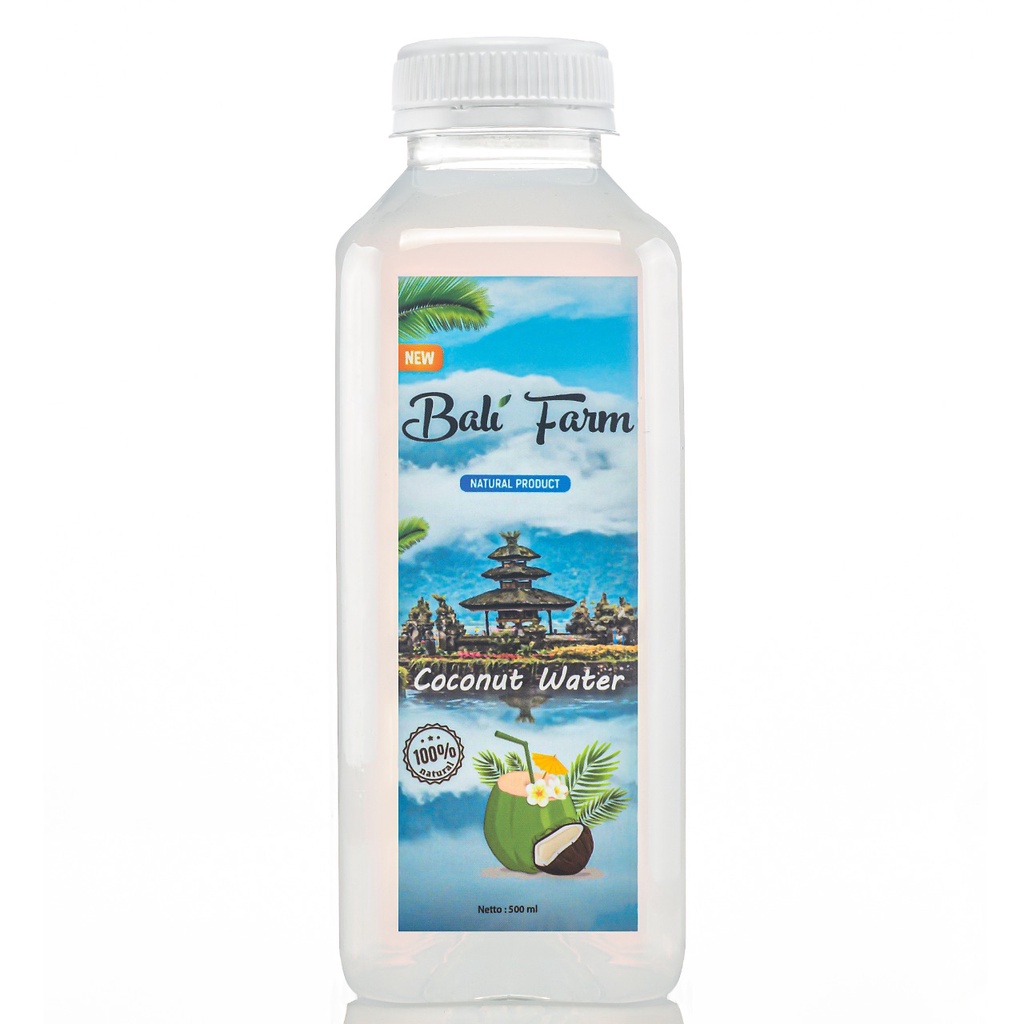 

Pik Kripik X Bali Farm Water Fresh Coconut Herbal 500ml