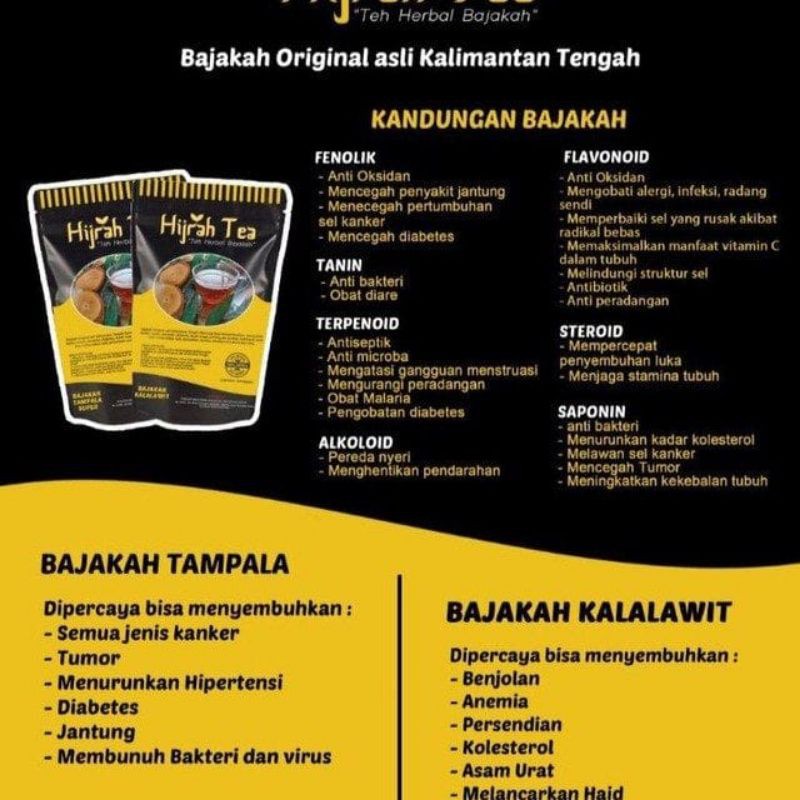 

TEH BAJAKAH l HIJRAH TEA, TEH HERBAL MENGATASI KOLESTROL, BENJOLAN,DIABETES, JANTUNG, SENDI,KANKER,