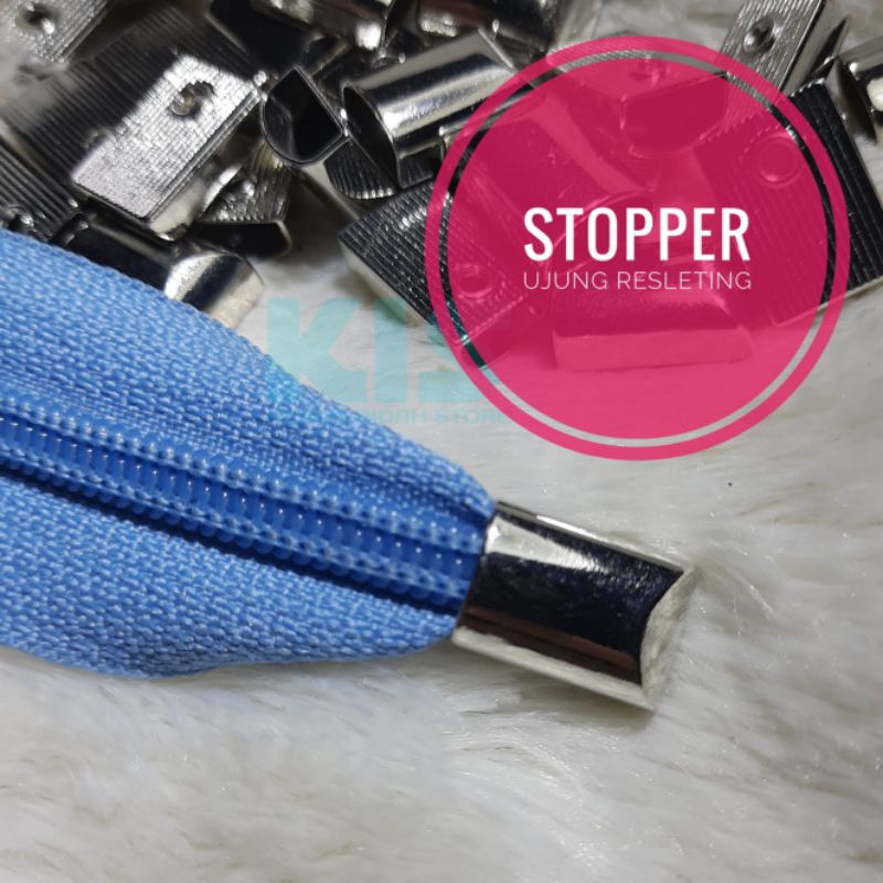 Stopper Ujung Resleting Premium